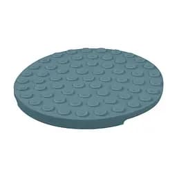 Килимок для злизування і повільного харчування Waudog Silicone 211х211х30 мм сірий - мініатюра 5