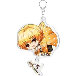 Брелок Demon Slayer Zenitsu Agatsuma акриловий 5 см