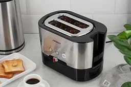 Тостер T-K210, Steel/Black, 1000W ARDESTO teh0023515 - мініатюра 8