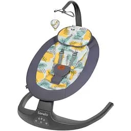 Шезлонг-гойдалка Lionelo Ralf Grey Concrete з ігровою дугою (LO-RALF GREY CONCRETE)