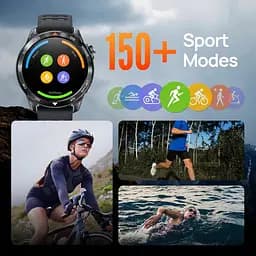 Mibro Смарт-часи GS Pro 2 48мм, 1.43", 466x466, AMOLED, BT 5.3, GPS, 5 ATM, темно-сірий - мініатюра 2