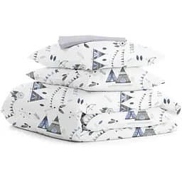 Комплект постільної білизни Cosas Dream wigwam Євро блакитний (WigwamDream_El-Grey_200)