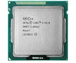 Процесор Intel Core i5 3570 (CM8063701093103) (Socket 1155, 4T, 3.8 ГГц, Tray) Б/в - мініатюра 2