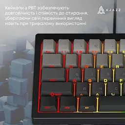 Клавіатура Ajazz AK650 Day Dream switches Gradient Black Gray (AK650-DD-BG) - мініатюра 12