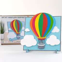 Картина 3D, Іn the Сlouds , МДФ ґрунтоване, 19х20см, ROSA Talent