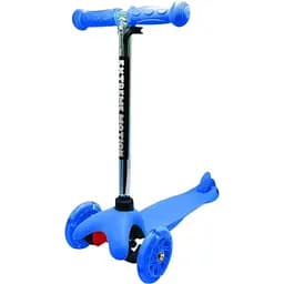 Самокат детский Bambi 3-х колесный SC20101 светящиеся колеса Синий