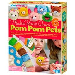 Набор для творчества 4M KidzMaker Создание помпонов (00-04760)