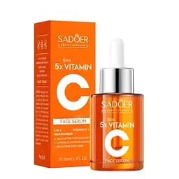 Сыворотка для лица с витамином C Sadoer 5X Vitamin C, 30 мл