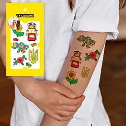 Тату тимчасове Міні конструктор Tattooshka L-59 Різнокольоровий shop (4825800010150) - мініатюра 3