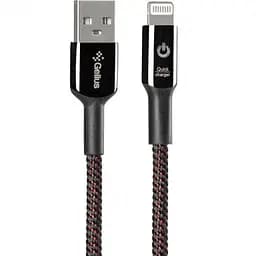 USB кабель Gelius Pro Smart GP-U08i iPhone X Lighting Black 2A