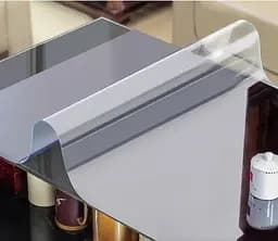 М'яке скло Прозора силіконова скатертина на стіл Soft Glass Захист для меблів 3.0х1.0м (товщина 1.5 мм) - мініатюра 4
