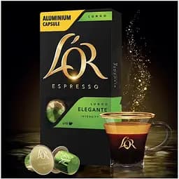 Набір кави в капсулах L'OR Lungo Elegante 100 капсул (10 п. х 10 шт.) - мініатюра 5