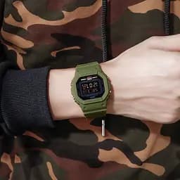 Наручний годинник чоловічий 1628 Military-Black Skmei acs0030668 - мініатюра 3