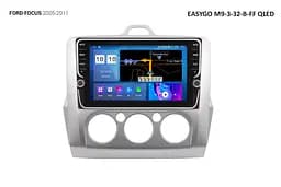 Штатна автомагнітола EasyGo M9-6-128-FF QLED Ford Focus 2005-2011