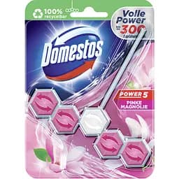 Блок для чищення унітазу Domestos Power 5 Крижана магнолія, 55 г