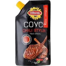 Соус Olkom Chili style 180 г (950471)