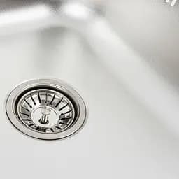 Кухонна мийка з нержавіючої сталі Platinum 5848 декор (0,6/170 мм), R, Decor - мініатюра 7
