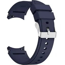 Силіконовий ремінець Galaxy Classic Watchbands для Samsung Galaxy Watch 4 Classic 42 mm - синій силікон розмір L ширина кріплення 20мм (WB00S4GALAXYCLASSIC2442)