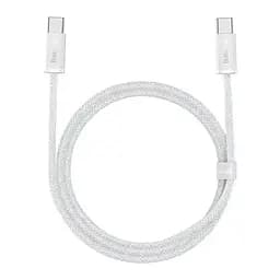 Кабель Baseus Dynamic Series Fast Charging Data Cable Type-C to Type-C 100W 2m CALD000302 White