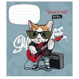 Зошит учнівський Школярик Stay Strong 018-3308L-2 в лінію 18 аркушів 