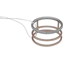 Золотое кольцо Харьковская ювелирная фабрика с фианитами. 700079 18