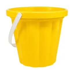 Іграшкове відро велике №1 011BMS(Yellow) розмір відра 20х20х17 см