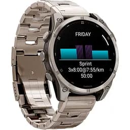 Смарт-годинник Garmin Fenix 8 AMOLED Sapphire 47mm Titanium with Vented Titanium Bracelet [010-02904-40] [115090] - мініатюра 3