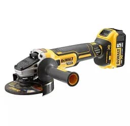 Аккумуляторная угловая шлифмашина DeWalt с АКБ и ЗУ (DCG405P2)