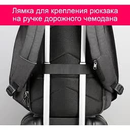Рюкзак Tigernu T-B3615B 15.6 Black - мініатюра 10