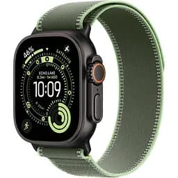 Смарт-годинник Apple Watch Ultra 3 49mm Black Titanium Case with Green/Neon Trail Loop S/M (MG9N4)