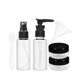 Дорожный набор емкостей WH Travel Bottles Set 4 шт. , черный