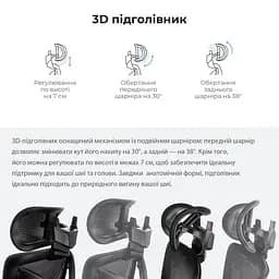 Крісло для геймерів Anda Seat X-Air Mega Size XL Mesh Space Black (AD-WY-01-BBB) - мініатюра 2
