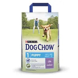 Сухий корм для цуценят усіх порід Dog Chow Puppy Lamb 2,5 кг (ягня)