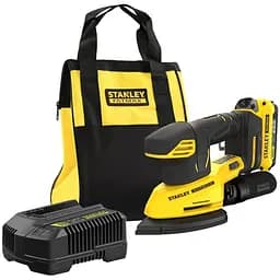 Шлифмашина Stanley FatMax V20 вибрационная аккумуляторная (SFMCW221D1S-QW)