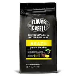 Кава Flavor Coffee 1 кг Арабіка Бразилія Жовтий Бурбон зерно