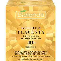 Крем для обличчя Bielenda Golden Placenta 40+ зволоження та розгладження зморшок 50 мл  - мініатюра 3