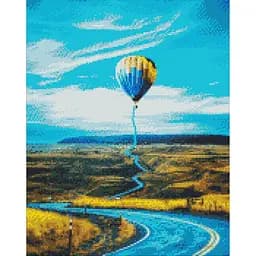 Набір з алмазною мозаїкою Ідейка Шлях наверх, 50х40 см (AMO7185)