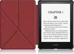 Чохол-книжка BeCover Ultra Slim Origami для Amazon Kindle Paperwhite 11th Gen 2021 Red Wine (707222) [98308] - мініатюра 2