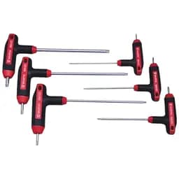 Набор отверток Wurth Zebra Red Stripe с Т-образной рукояткой TORx 6 шт. (5751913063)
