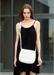 Сумка кросбоді Sambag Rose BZN білий 20 х 24 х 7 см (94000008) - мініатюра 4