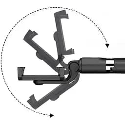 Монопод-штатив Apexel Selfie Stick L01 для телефона фотоапарата екшн-камери black  - мініатюра 3