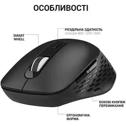 Миша OfficePro Wireless чорна (M230B) - мініатюра 6