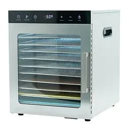 Дегідратор побутовий Tekhniko DH-10H-SS нержавіюча сталь (10 лотків 30*28 см)