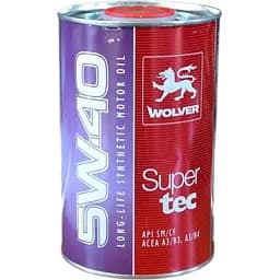 Олива моторна Wolver Supertec 5W-40 API SN/CF 1 л (967)