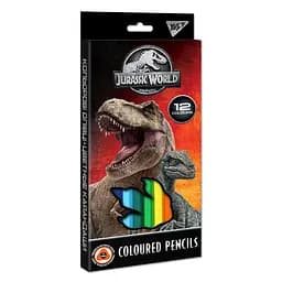 Карандаши цветные Yes Jurassic World, 12 цветов, 290651