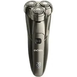 Бритва электро аккумуляторная Enchen Steel 3S черно-золотистый