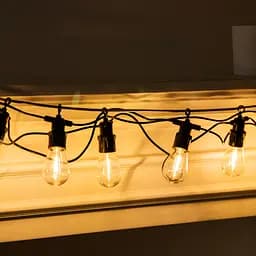 Ретро-гірлянда вулична 10 LED довжина 5 метрів, теплий білий GarlandoPro S14Y - мініатюра 18