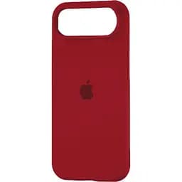 Чехол Silicone Case для Apple iPhone Air Berry Red AA [145412]