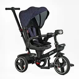 Велосипед BestTrike Marco поворотне сидіння, складне кермо, колеса з прогумованим PU, кошик, телескопічна ручка, фара музична