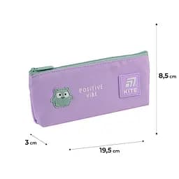 Пенал Kite фіолетовий (K25-680-7) - мініатюра 3